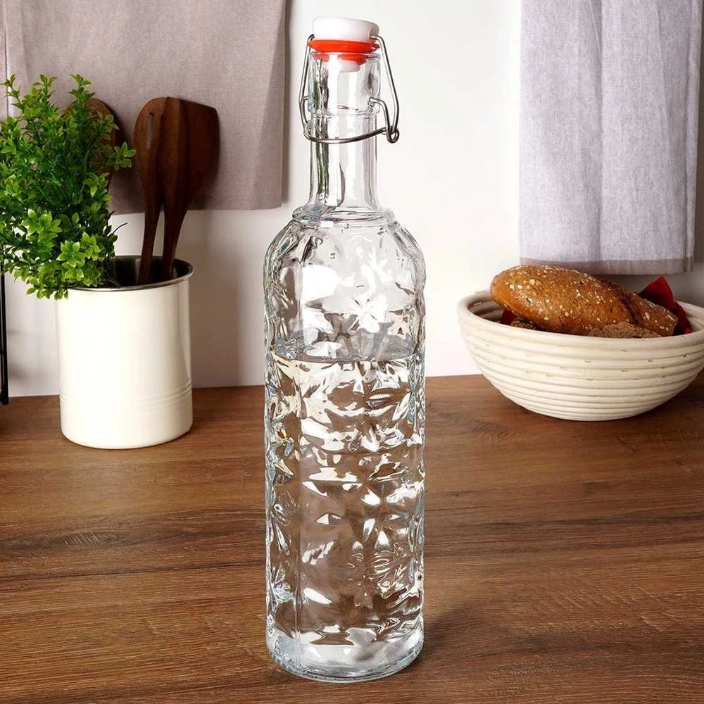 Orion Stiklinis Butelis 1,1 l su Kamščiu
