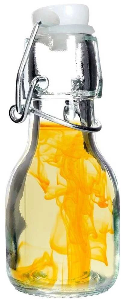 Excellent Houseware Butelis su kamščiu stiklinė 75 ml