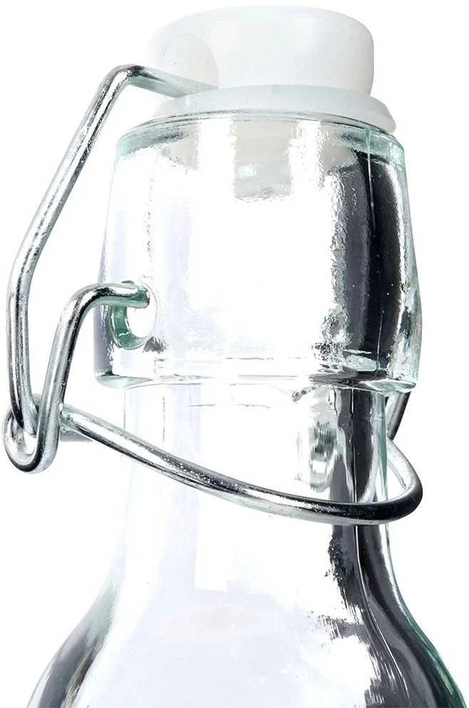 Excellent Houseware Butelis su kamščiu stiklinė 75 ml