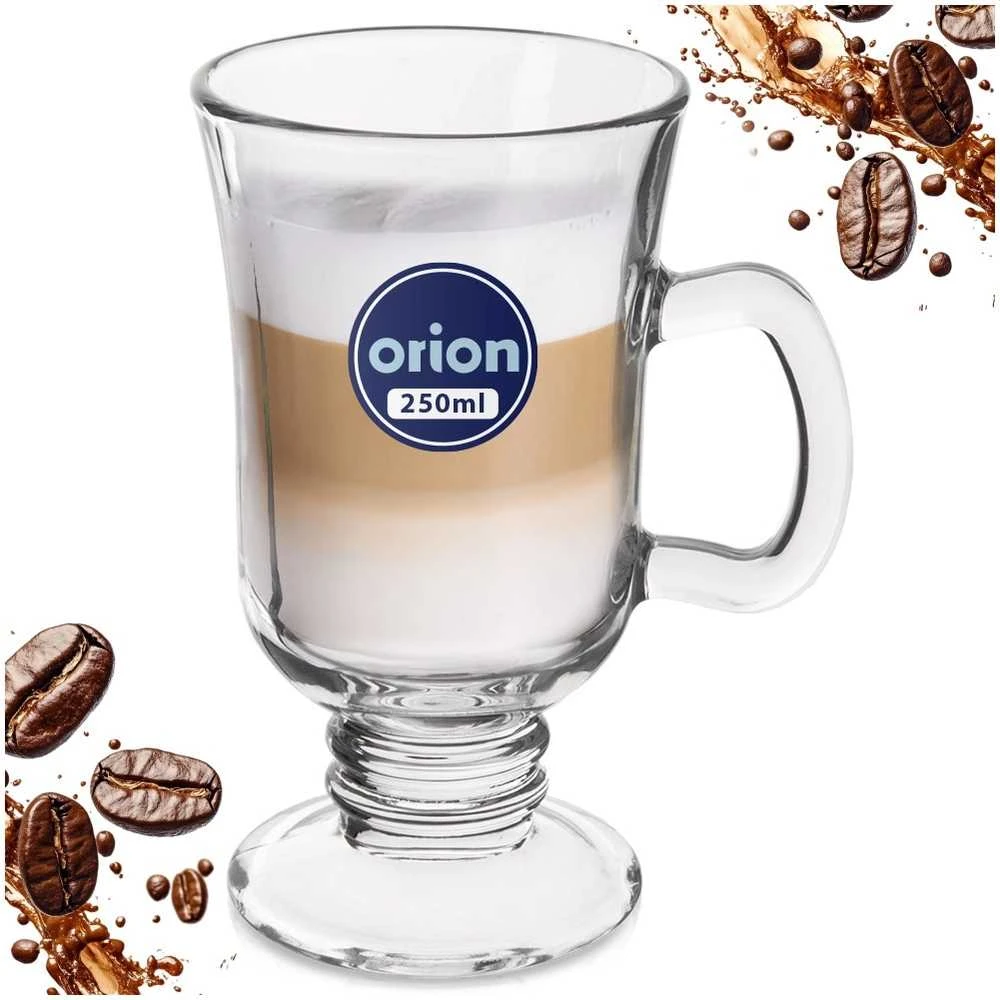 Orion Kavos stiklas 250 ml Latte Macchiato - Patvarus ir elegantiškas