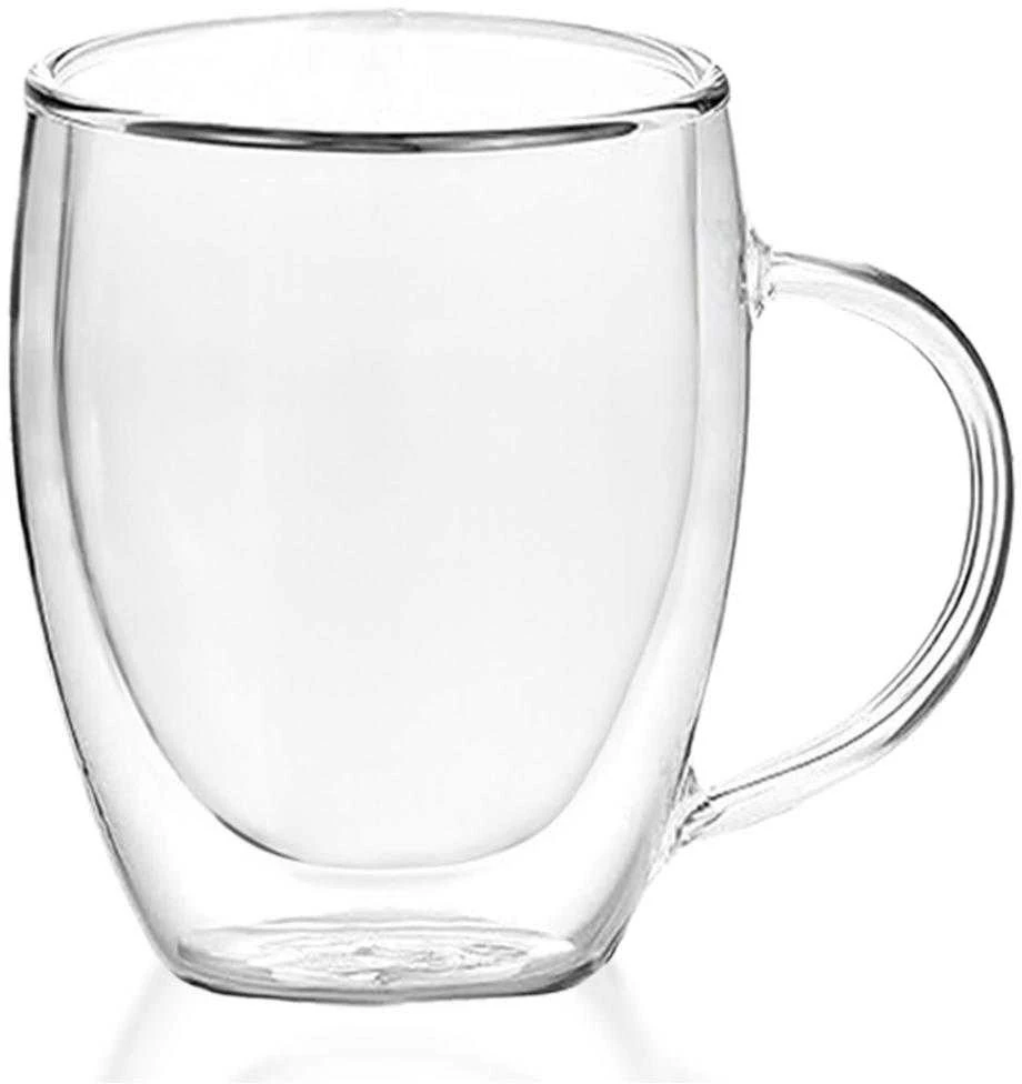 Springos Stiklinis puodelis dvisienis 300 ml