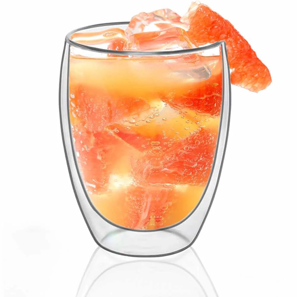 Springos Stiklinis puodelis dvisienis 350 ml