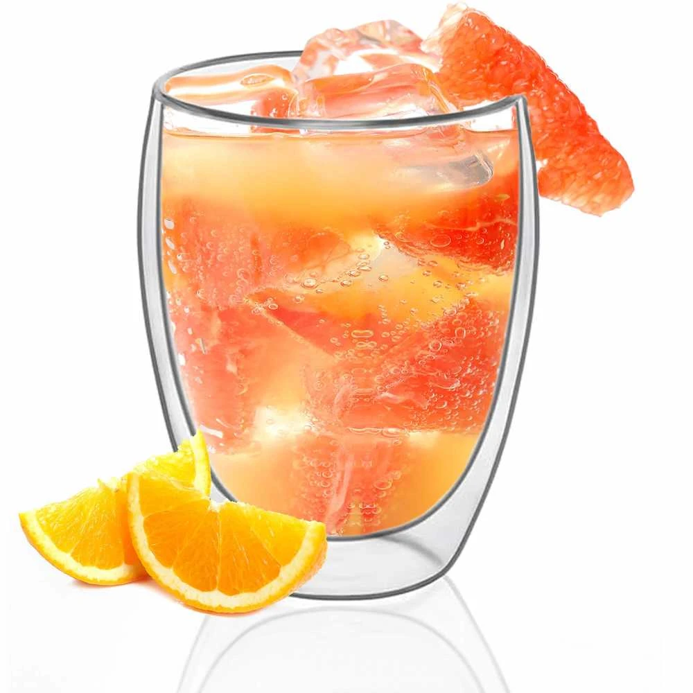 Springos Stiklinis puodelis dvisienis 350 ml