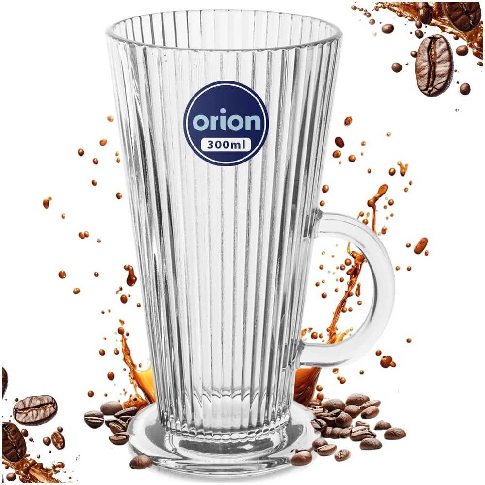Orion Kavos stiklas 300 ml - Latte Macchiato - Įvairių gėrimų stiklinės