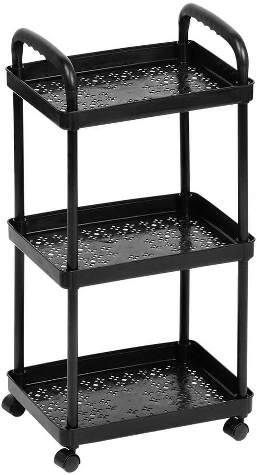 Stovas su ratukais Vilde 3 lygių 30x21x61 cm
