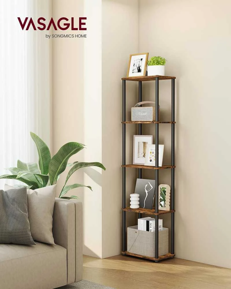 Songmics Stovinti lentyna 23,8 × 38 × 139 cm