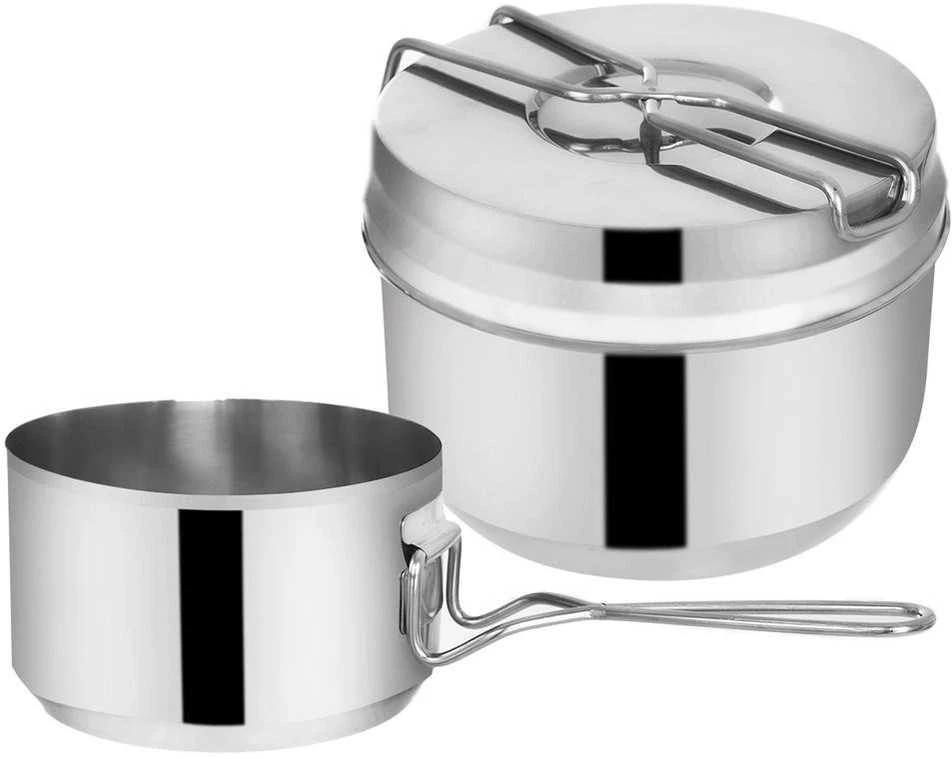 Orion stovyklavimo puodų rinkinys 3 vnt. 1,5 l ir 900 ml