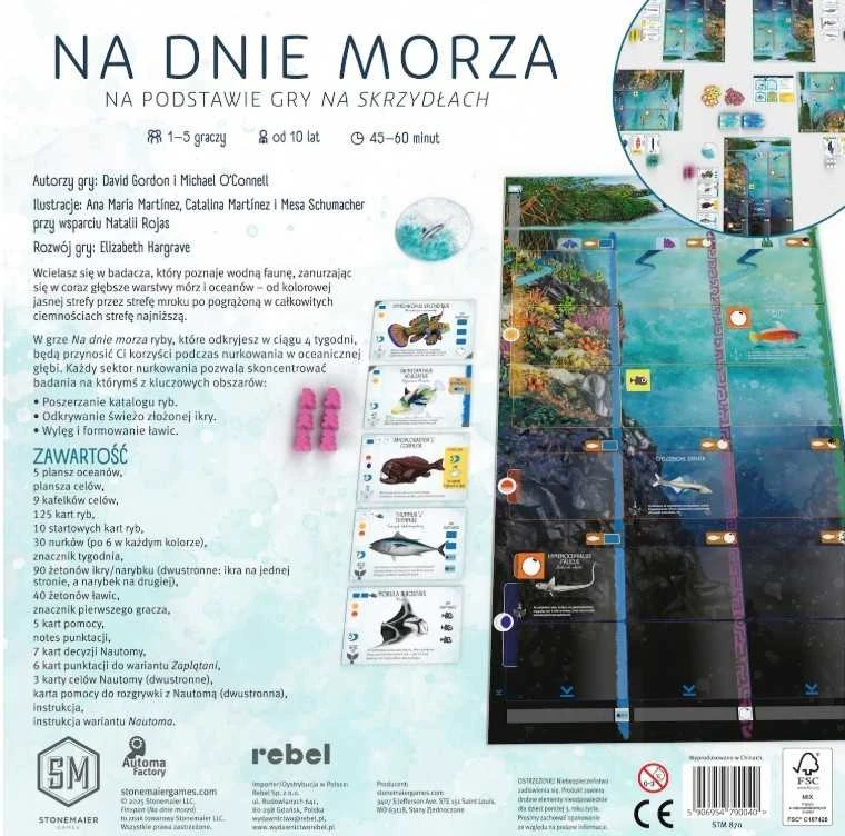 Rebel Strateginis stalo žaidimas „Jūros gelmėse“