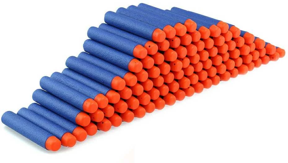 NERF strėlytės, 10vnt, 7.5cm