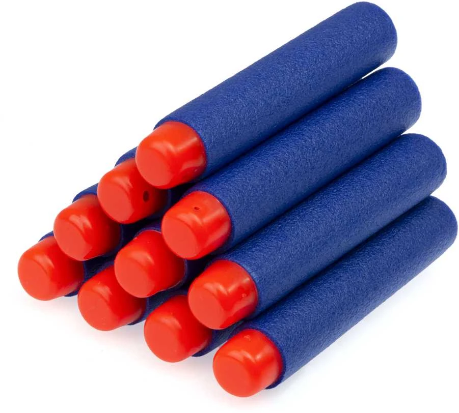 NERF strėlytės, 10vnt, 7.5cm