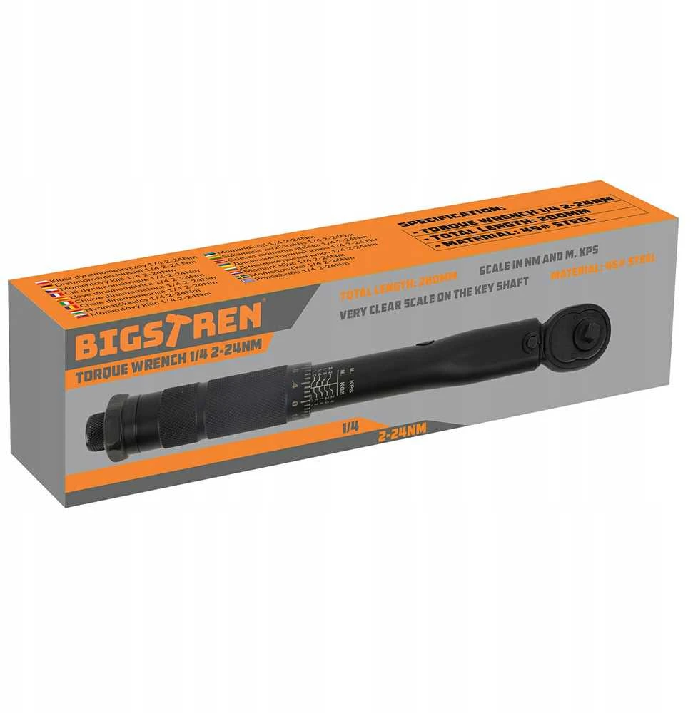 Bigstren Sukamasis veržliaraktis 1/4 2-24Nm Bigstring 24591