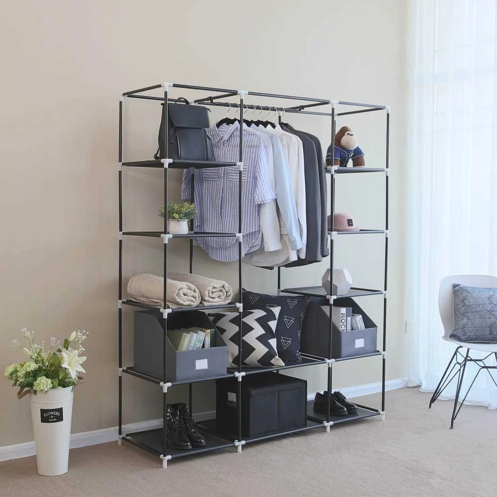 Songmics Spinta 175 x 150 cm juoda