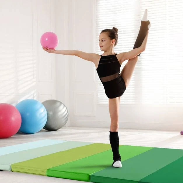 Sulankstomas gimnastikos kilimėlis 180 x 120 cm
