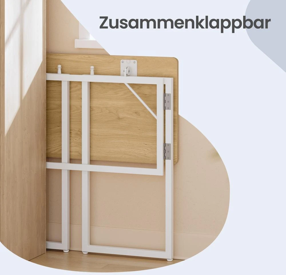Songmics Sulankstomas kompiuterinis stalas 100 x 50 x 74 cm