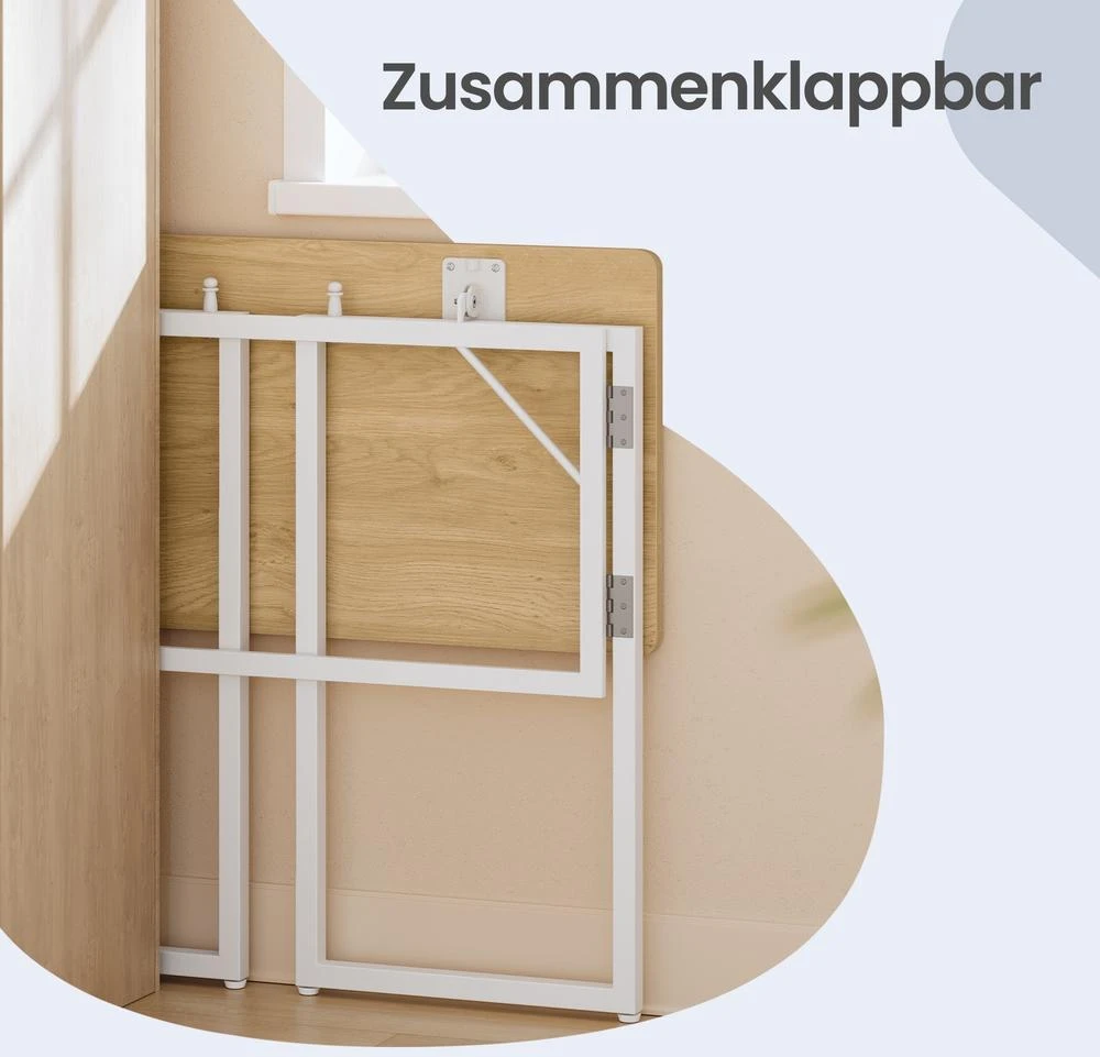 Songmics Sulankstomas kompiuterio stalas 80 x 40 x 74 cm