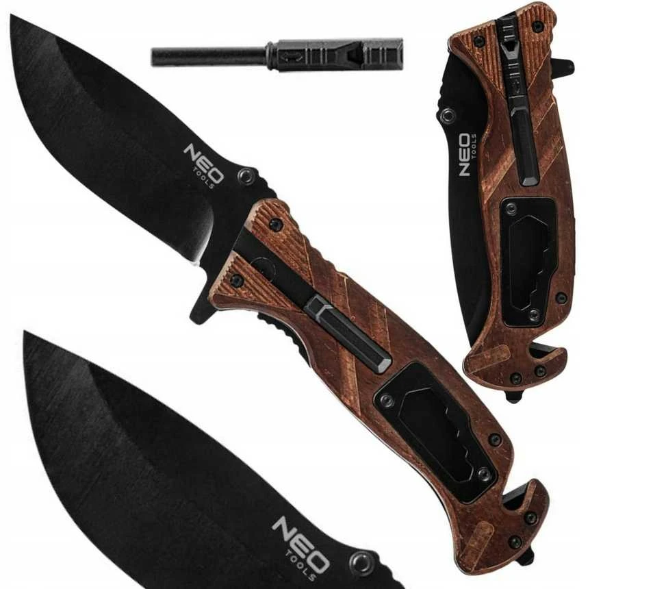 Nóż Sulankstomas peilis Neo Tools, nerūdijantis plienas, 220 mm