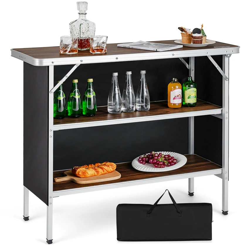 Sulankstomas stalas 110 x 38 x 88 cm