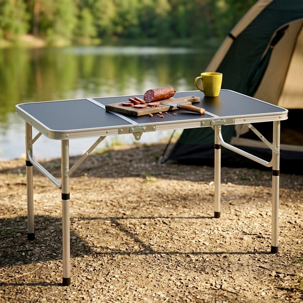 Sulankstomas stalas 90x60x27/51 cm