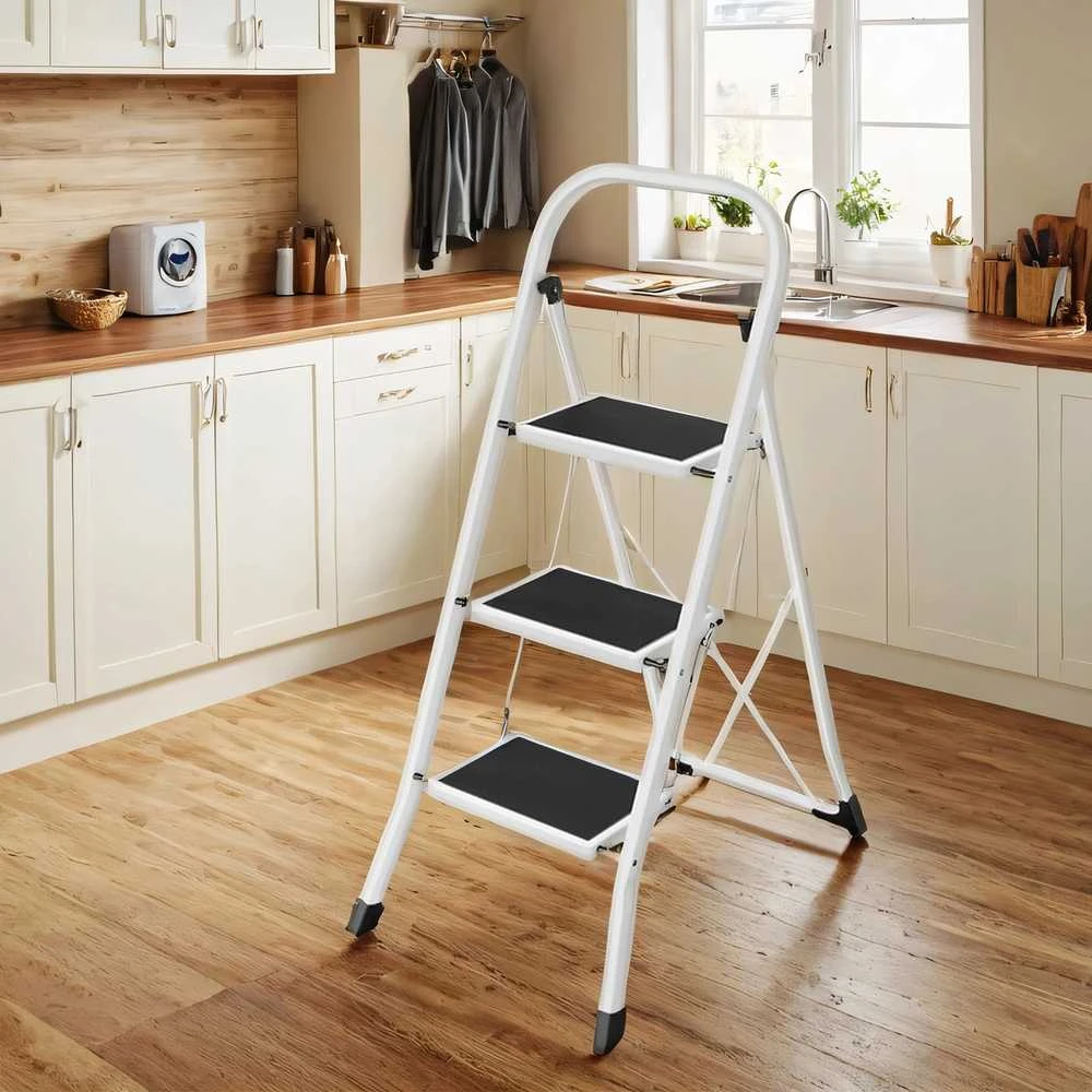 Sulankstomos kopėčios Songmics 150 kg, metalinės