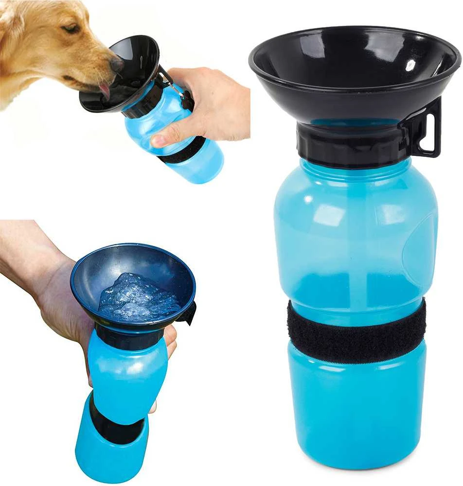 Šuns gertuvė su dubenėliu 0,5 l