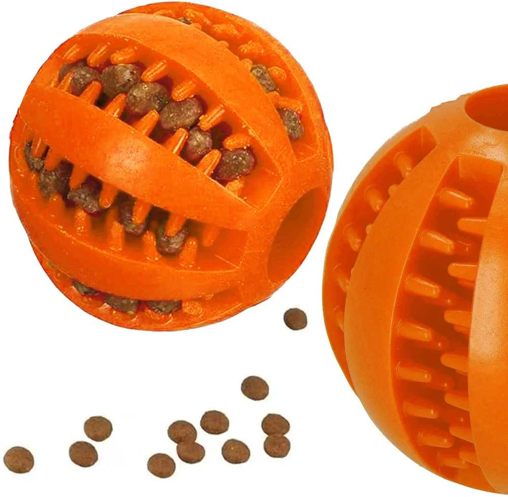 Šuns kramtomas žaislas Springos PA0291, oranžinis, 7 cm