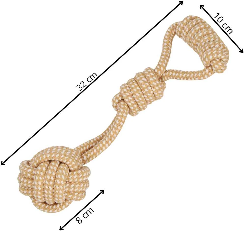 Šuns žaislas Springos 32 cm, medvilninis