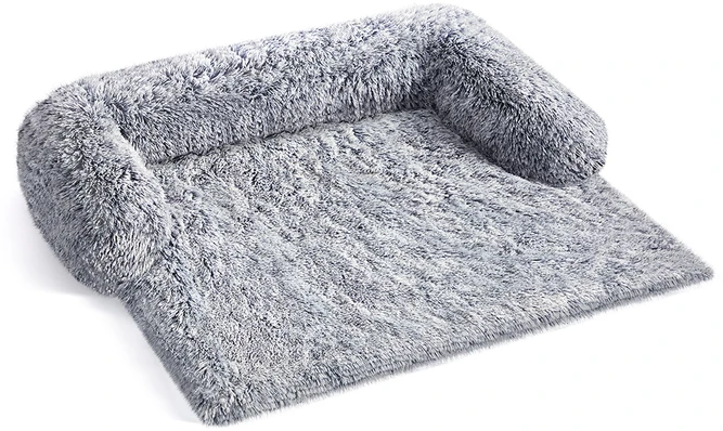 Songmics Feandrea Šuns gultas pliušinis 110 x 95 x 18 cm XL dydžio