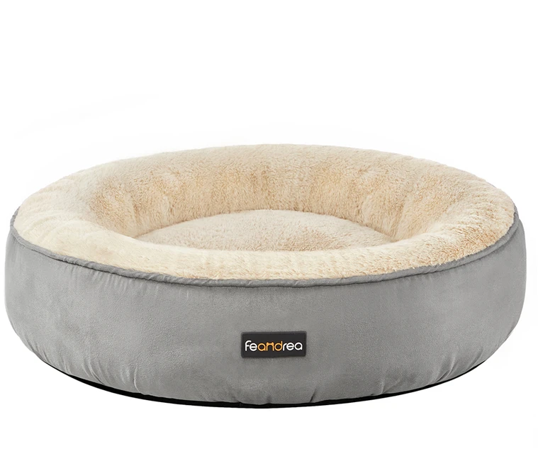 Songmics Feandrea Šunų gultas Ø 60 cm donuto formos