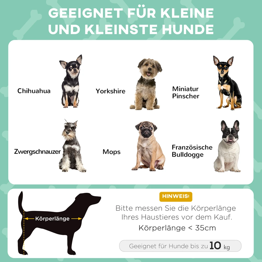 PawHut paaukštinta šunų lova su stogeliu, gultas augintiniams, lauko gultas šunims su stogu, kvėpuojantis, mini ir mažų veislių šunims, šviesiai pilkas, Oksfordo audinys, 61 x 46 x 63 cm