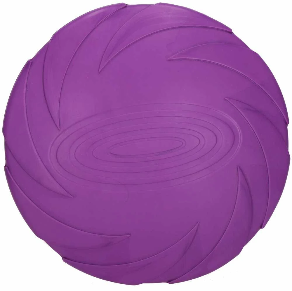 Šunų skraidanti lėkštė-dubenėlis Springos, 18 cm, violetinė