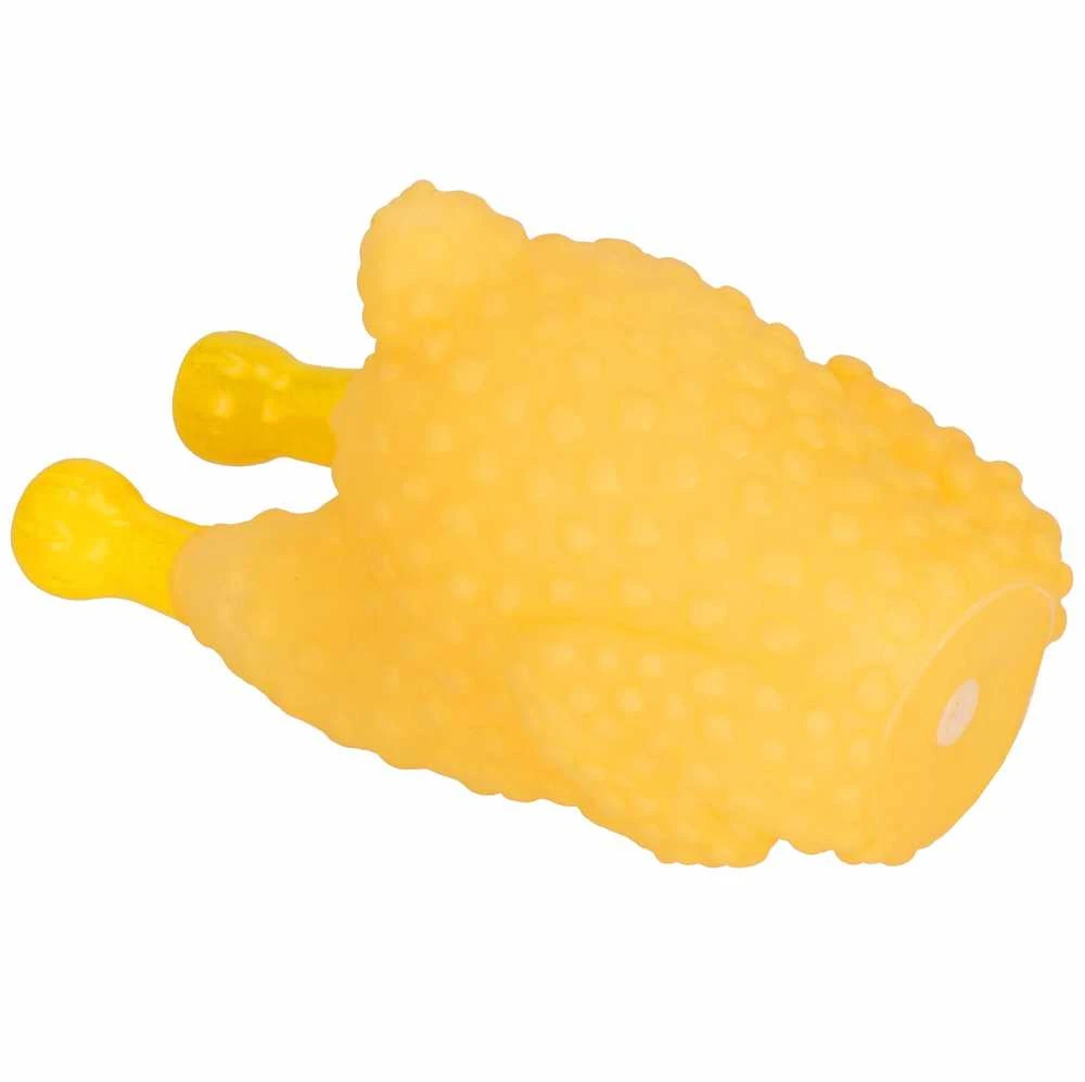 Šunų žaislas Springos PA0285, viščiuko formos, 12,5 cm