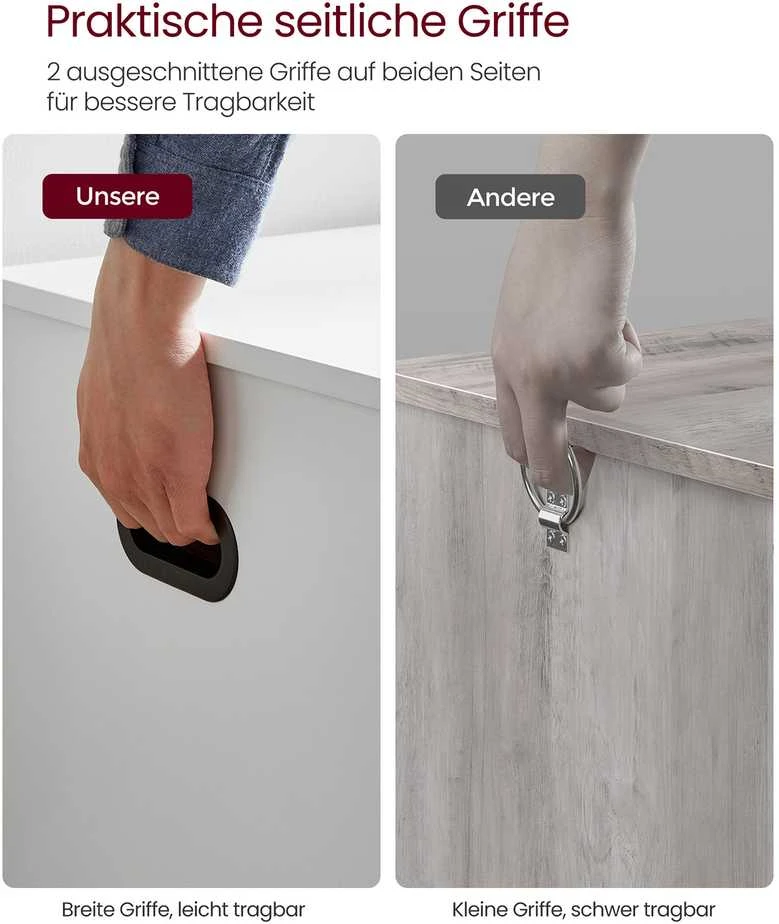 Songmics Vasagle Prieškambario batų suolas su daiktų laikymo vieta matinės baltos spalvos