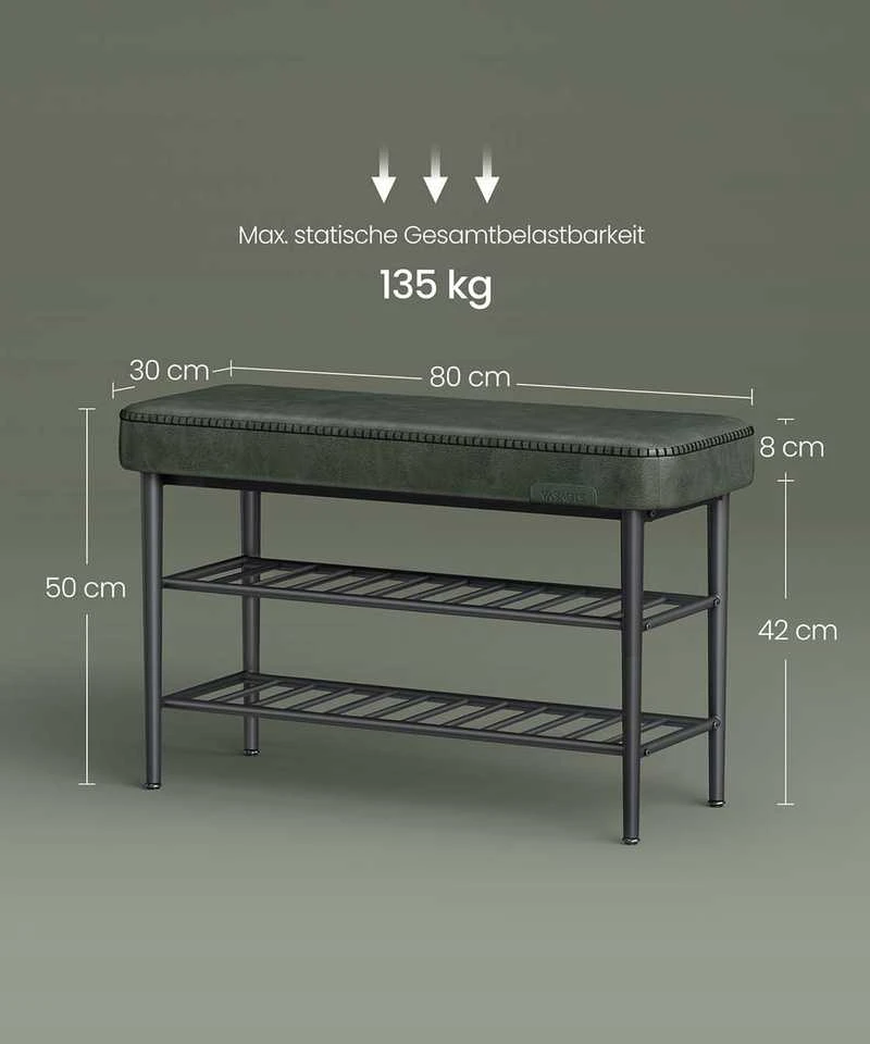 Songmics Vasagle EKHO kolekcija - Batų suoliukas