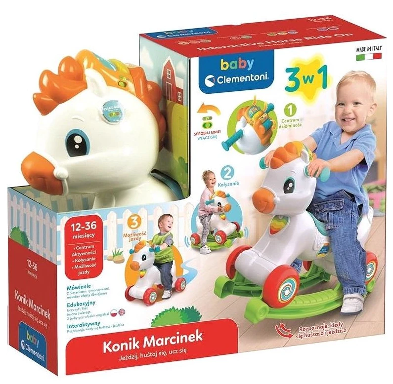 Clementoni Supamasis ponis Marcinek 54x46x19 cm