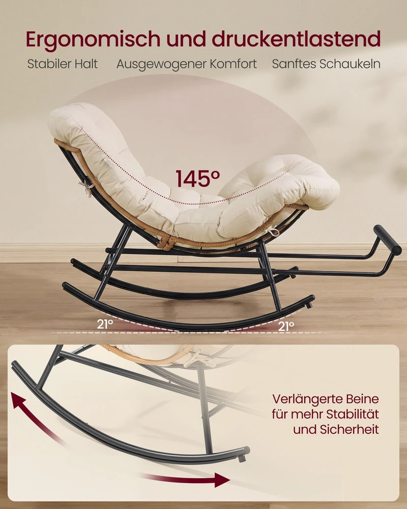 Songmics Fotelis 118 x 85 x 85 cm