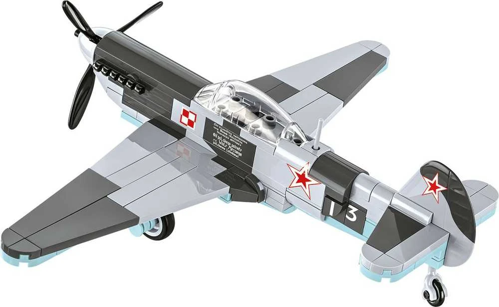 Surenkamas modelis Yakovlev YAK-1B Cobi, 5863, 142 d.