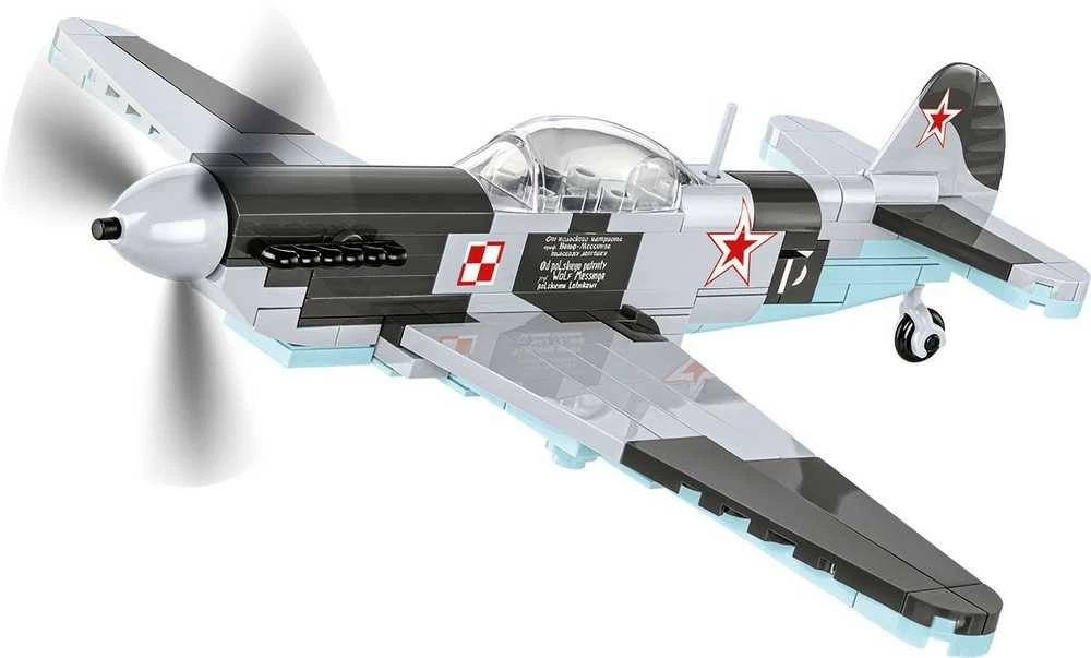 Surenkamas modelis Yakovlev YAK-1B Cobi, 5863, 142 d.