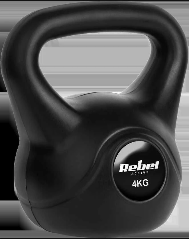 Kettlebell 4kg, REBEL ACTIVE