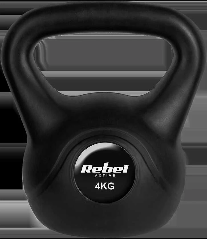 Kettlebell 4kg, REBEL ACTIVE