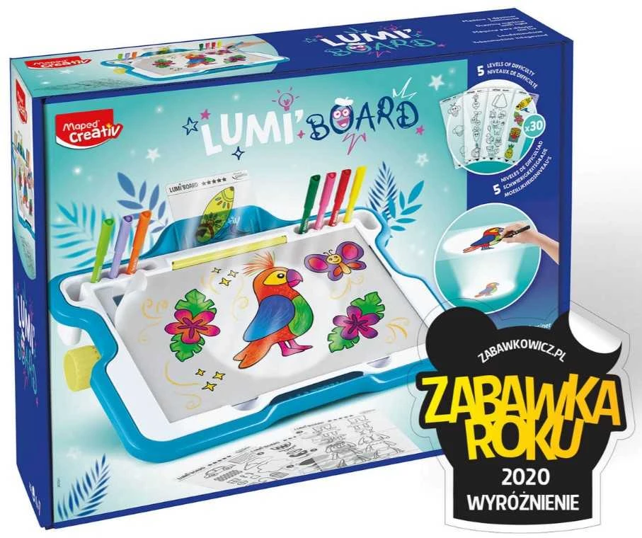 Maped Creativ Lumi Board - Šviečianti piešimo lenta, 0213