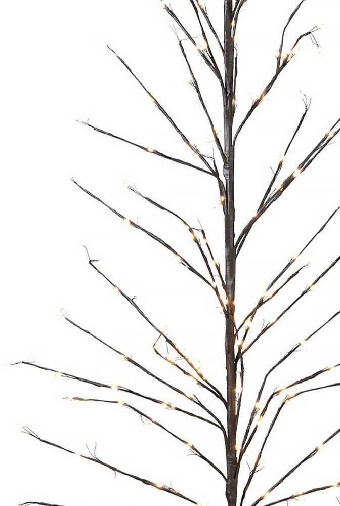 Lauko šviečianti kalėdinė dekoracija medis 480 LED 180 cm