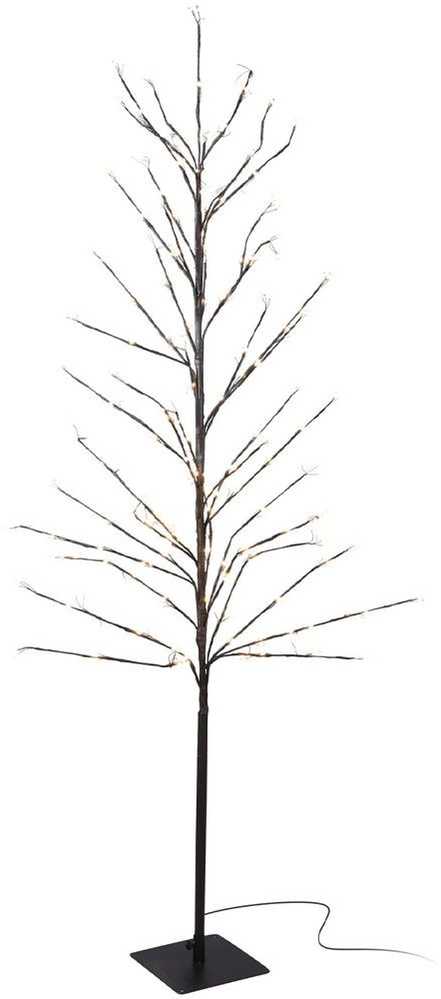 Lauko šviečianti kalėdinė dekoracija medis 480 LED 180 cm