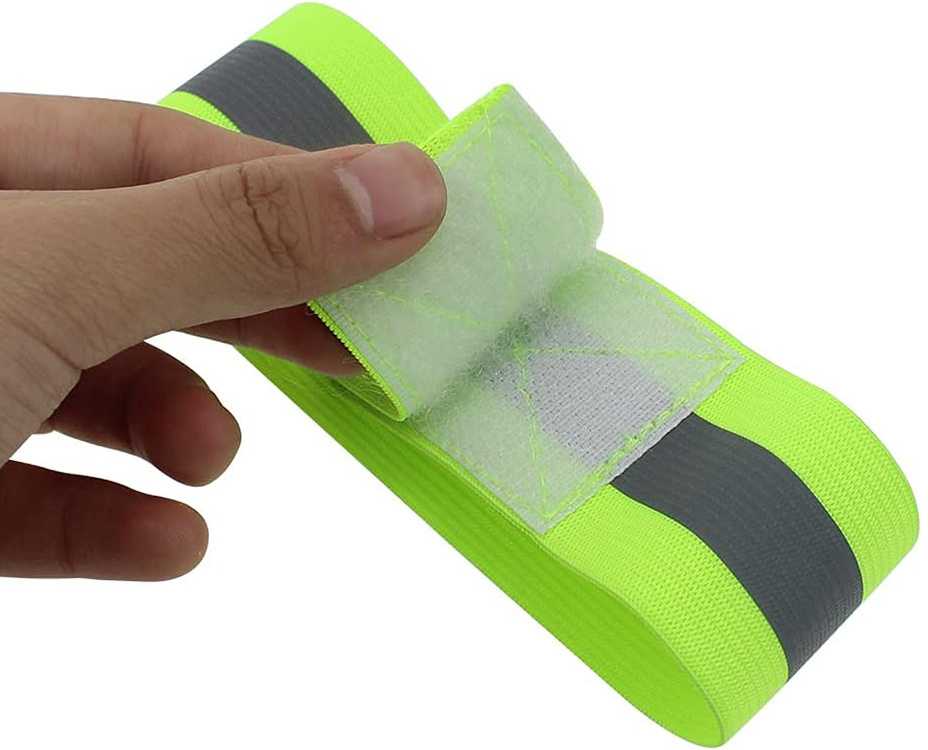 Šviesą Atspindinti Elastinga Juosta Rankai, 2 vnt.