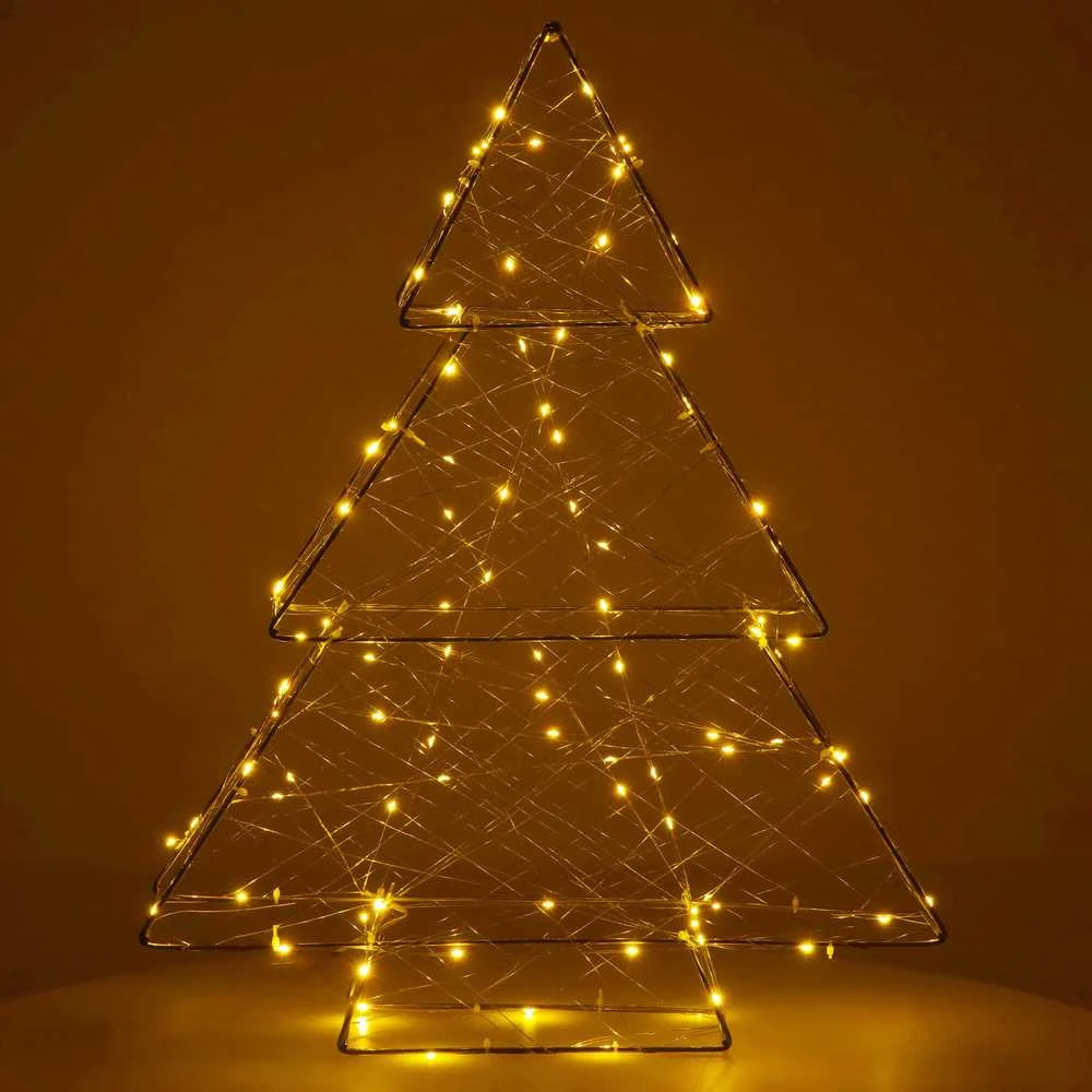 Springos Šviesos girlianda šiltai balta 100 LED