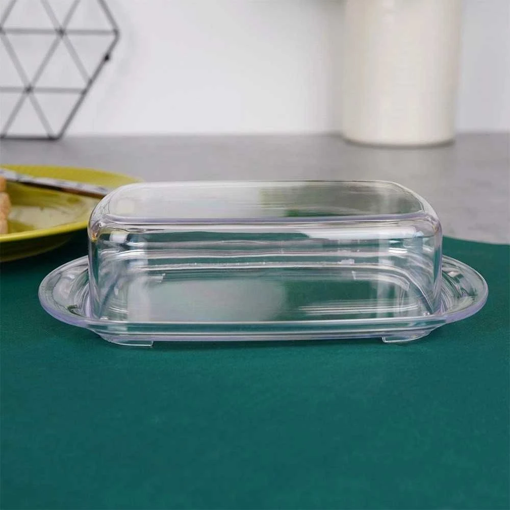 Mondex Skerdimas Sviestinė Container 17.5 x 11.5 x 4.5 cm Skaidri