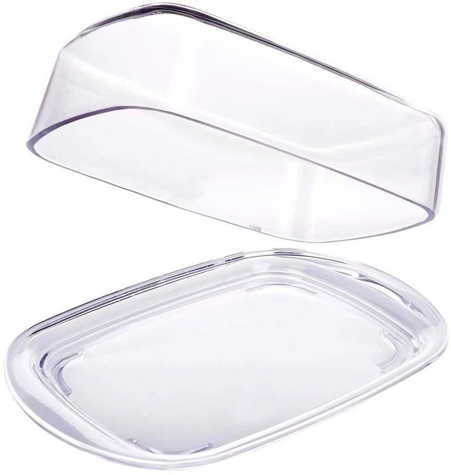 Mondex Skerdimas Sviestinė Container 17.5 x 11.5 x 4.5 cm Skaidri