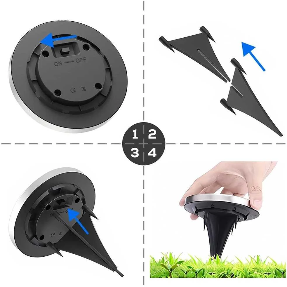 Šviestuvų rinkinys Vilde LED 11,5 cm 12 vnt.
