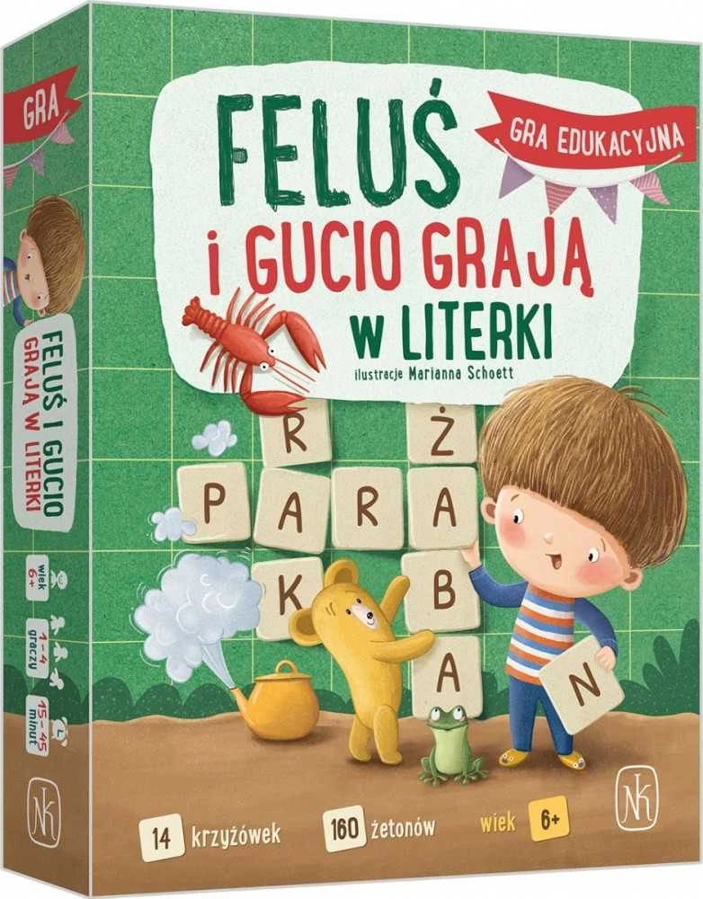 Nasza Ksiegarnia Švikiai Feliksas ir Gustas žaidžia raidėmis