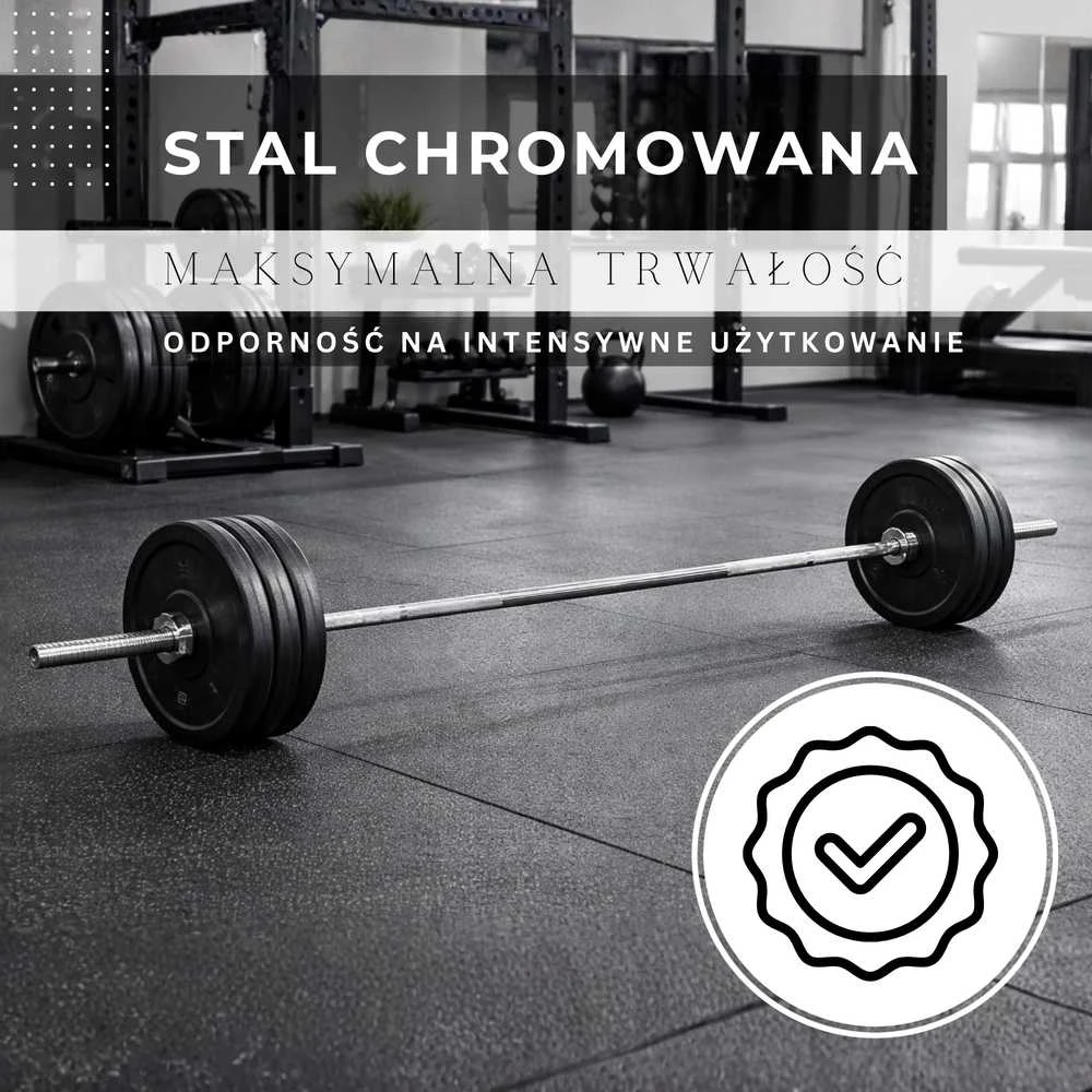 Springos Svorio kėlimo strypas 180 cm