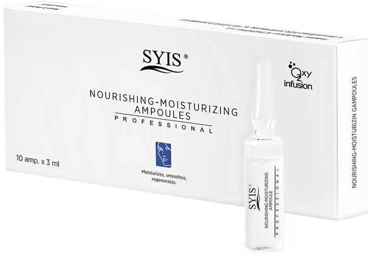 Activeshop Drėkinantis-maitinantis serumas - ampulės SYIS NOURISHING - MOISTURIZING AMPOULES PROFESSIONAL, 10x3 ml
